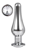 GLEAMING LOVE PLUG SILVER FOR PLEASURE L