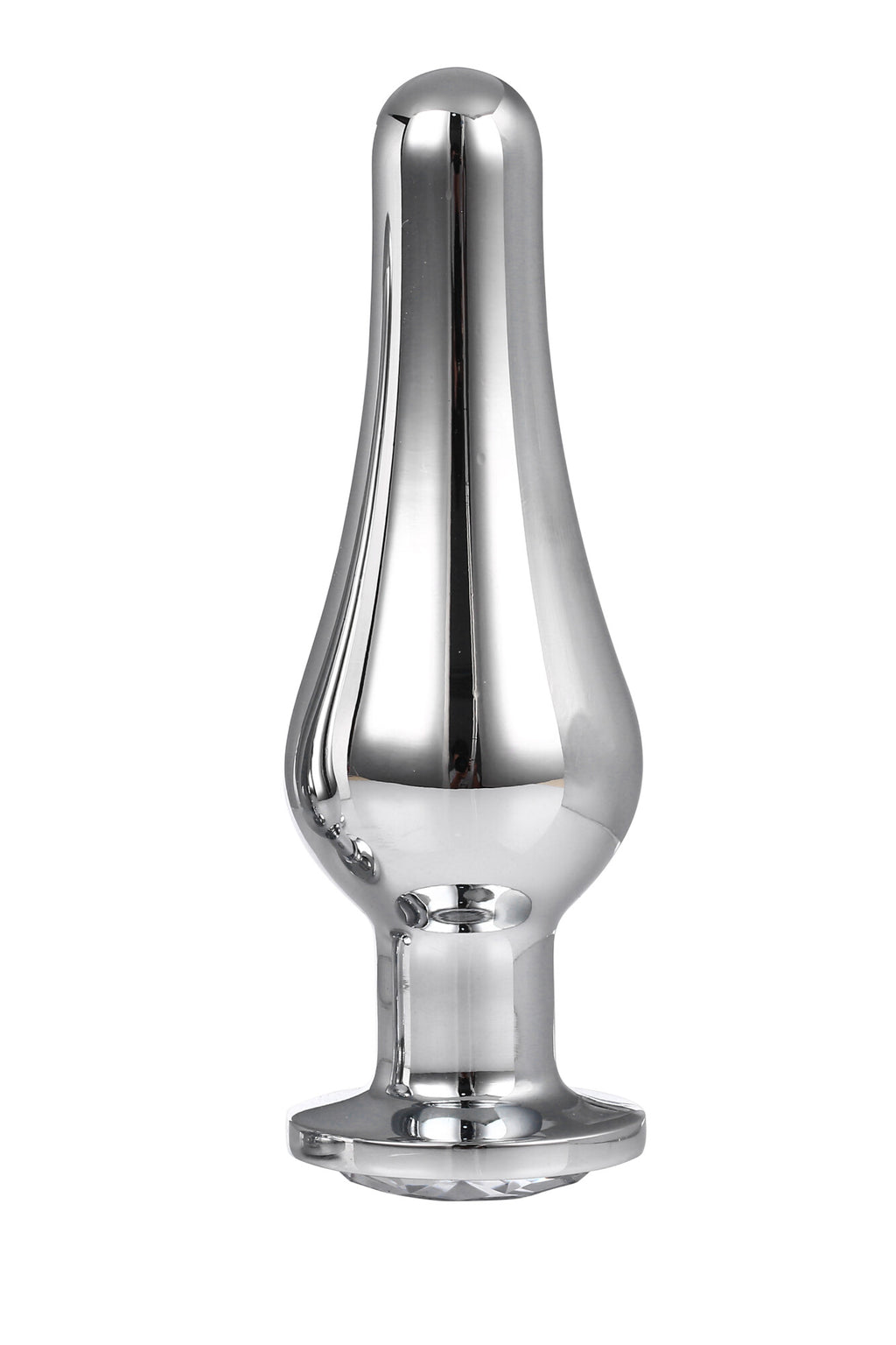 GLEAMING LOVE PLUG SILVER FOR PLEASURE L