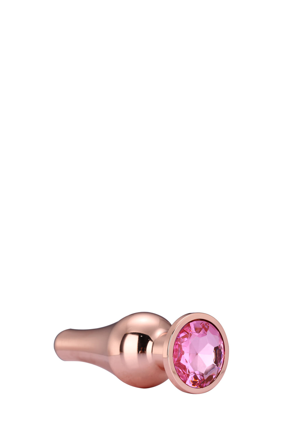 Pleasure plug GLEAMING LOVE ROSE GOLD M