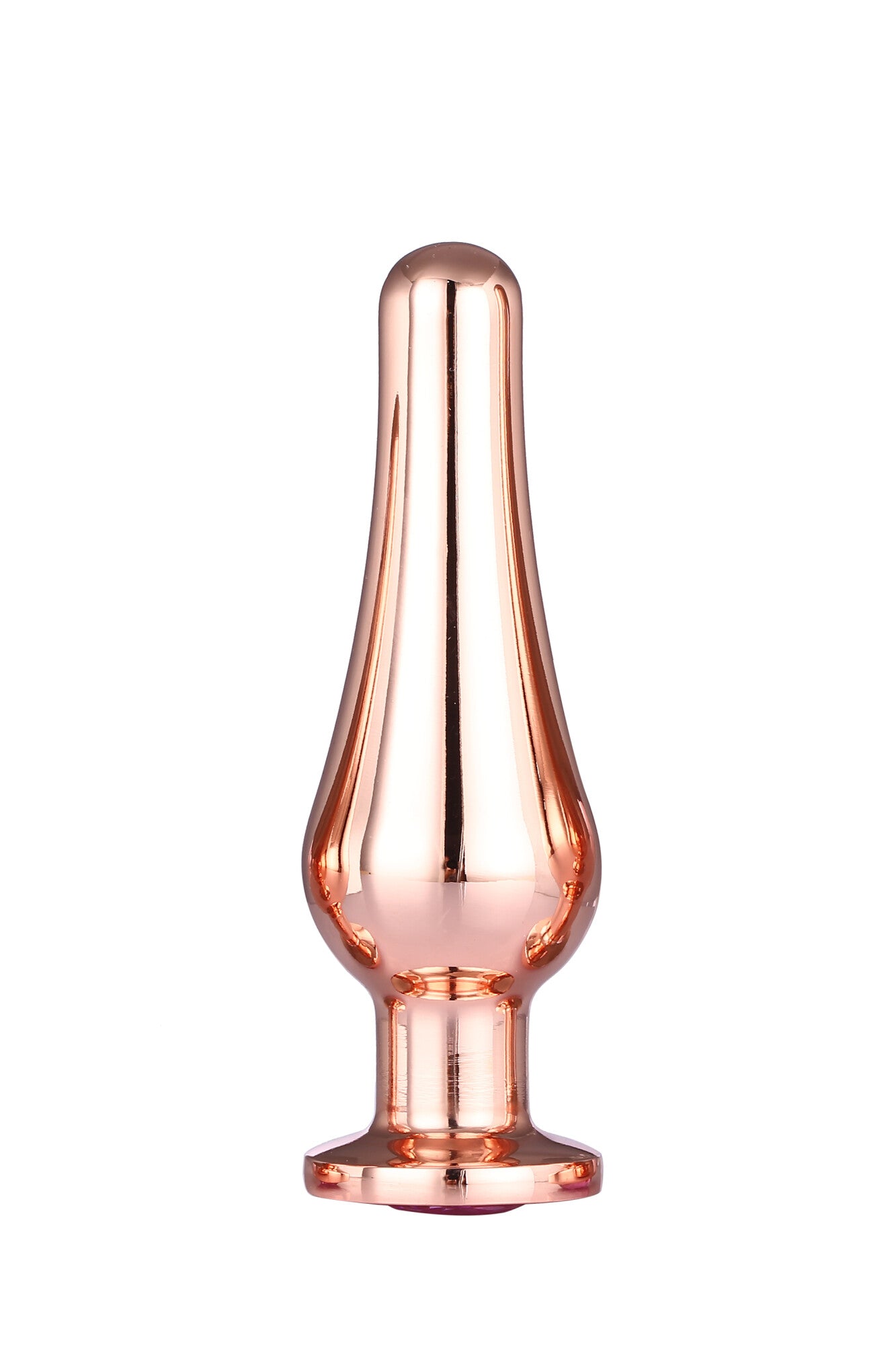 Pleasure plug GLEAMING LOVE ROSE GOLD M