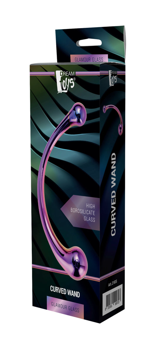 CURVED GLAMOUR GLASS WAND