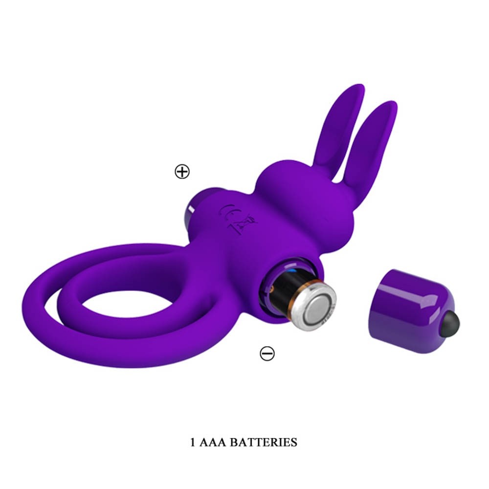 Pretty Love Vibrant 3 Purple Cock Ring