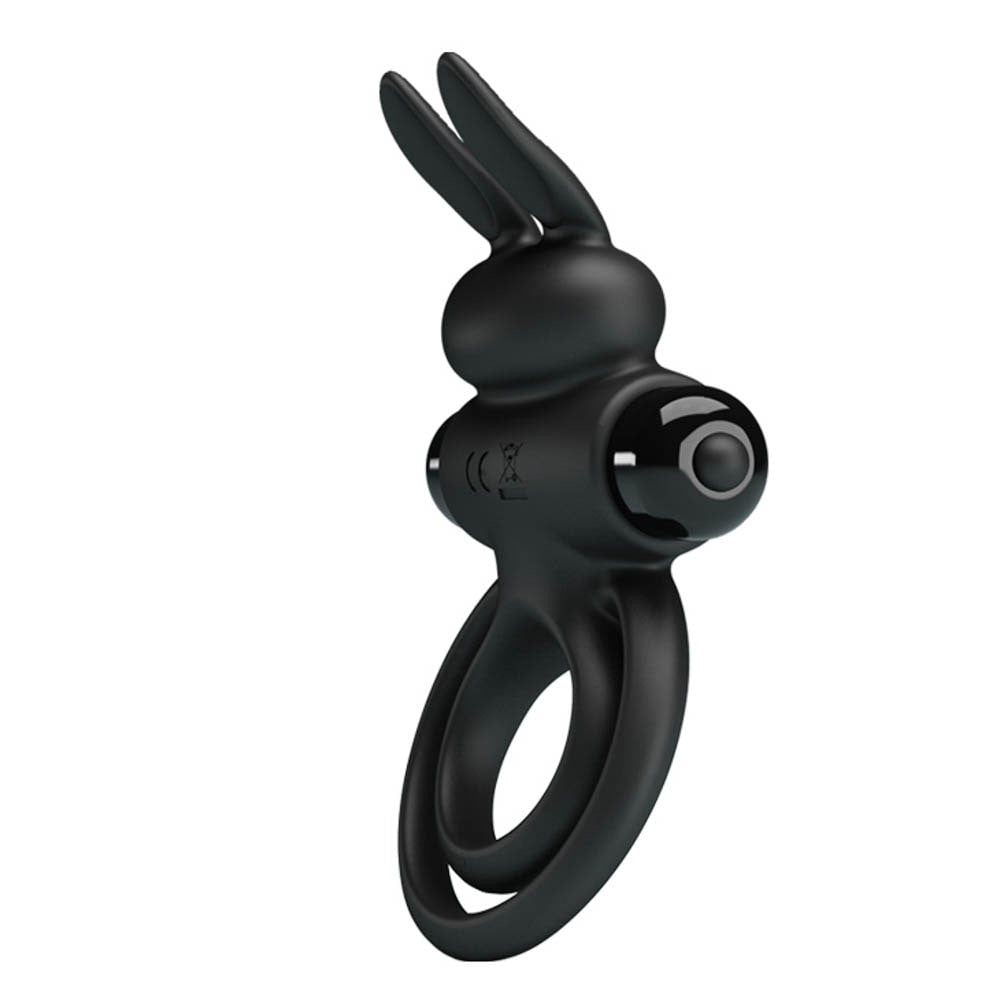 Pretty Love Vibrant 3 Black Cock Ring