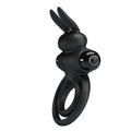 Pretty Love Vibrant 3 Black Cock Ring