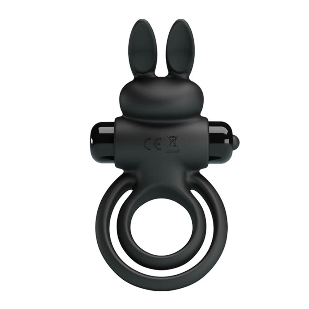Pretty Love Vibrant 3 Black Cock Ring