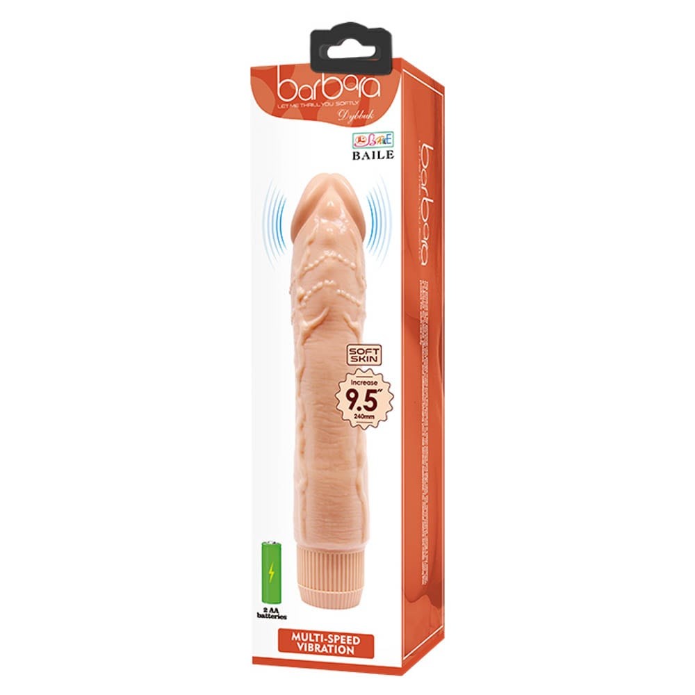 Barbara Dybbuk Multi-speed Realistic Vibrator 9.5"