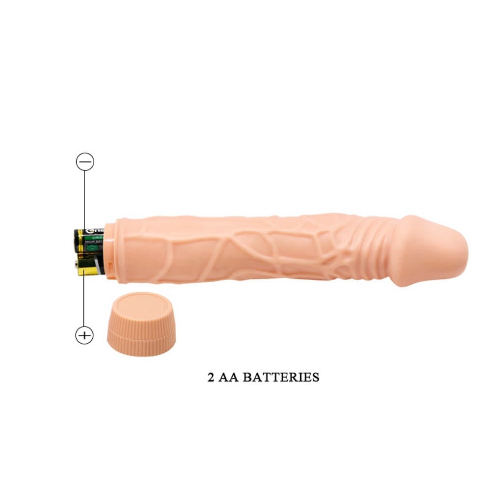 Barbara Bob Multi-speed Realistic Vibrator 8.8"