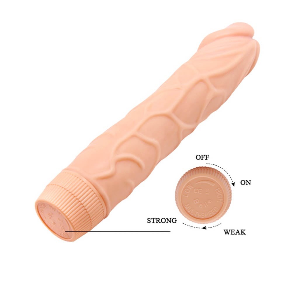 Barbara Bob Multi-speed Realistic Vibrator 8.8"