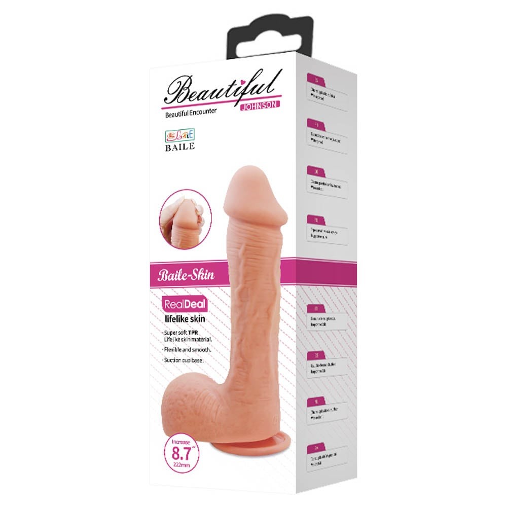 Beautiful Johnson dildo 9.2"