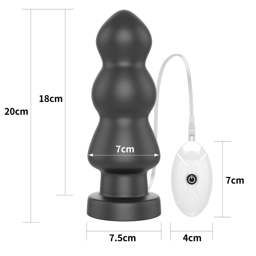 7.8" King Size Anal Vibrator
