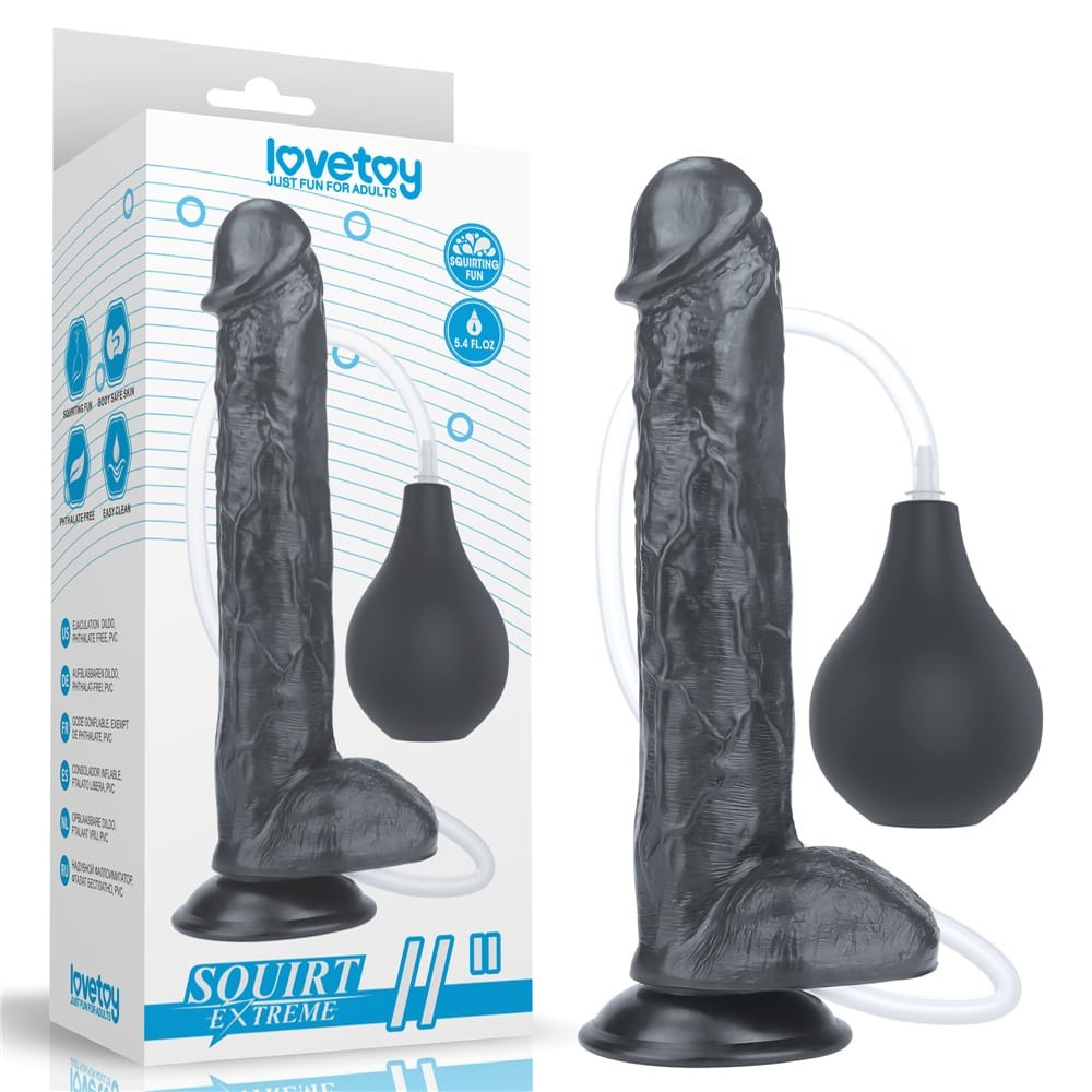 11" squirting dildo