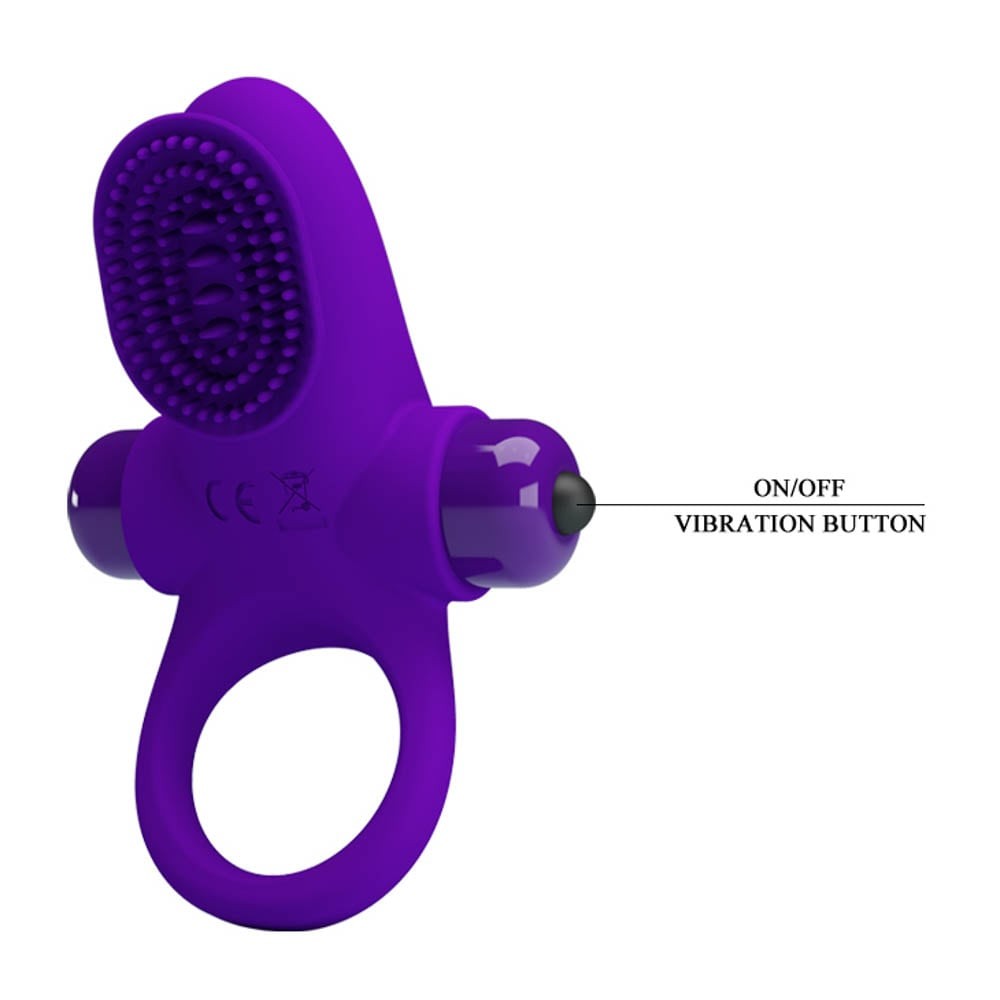 Pretty Love Vibrant 2 Purple Cock Ring