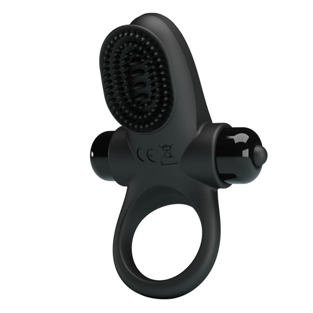 Pretty Love Vibrant 2 Black Penis Ring