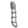 Pretty Love Penis sheath with ball strap, white