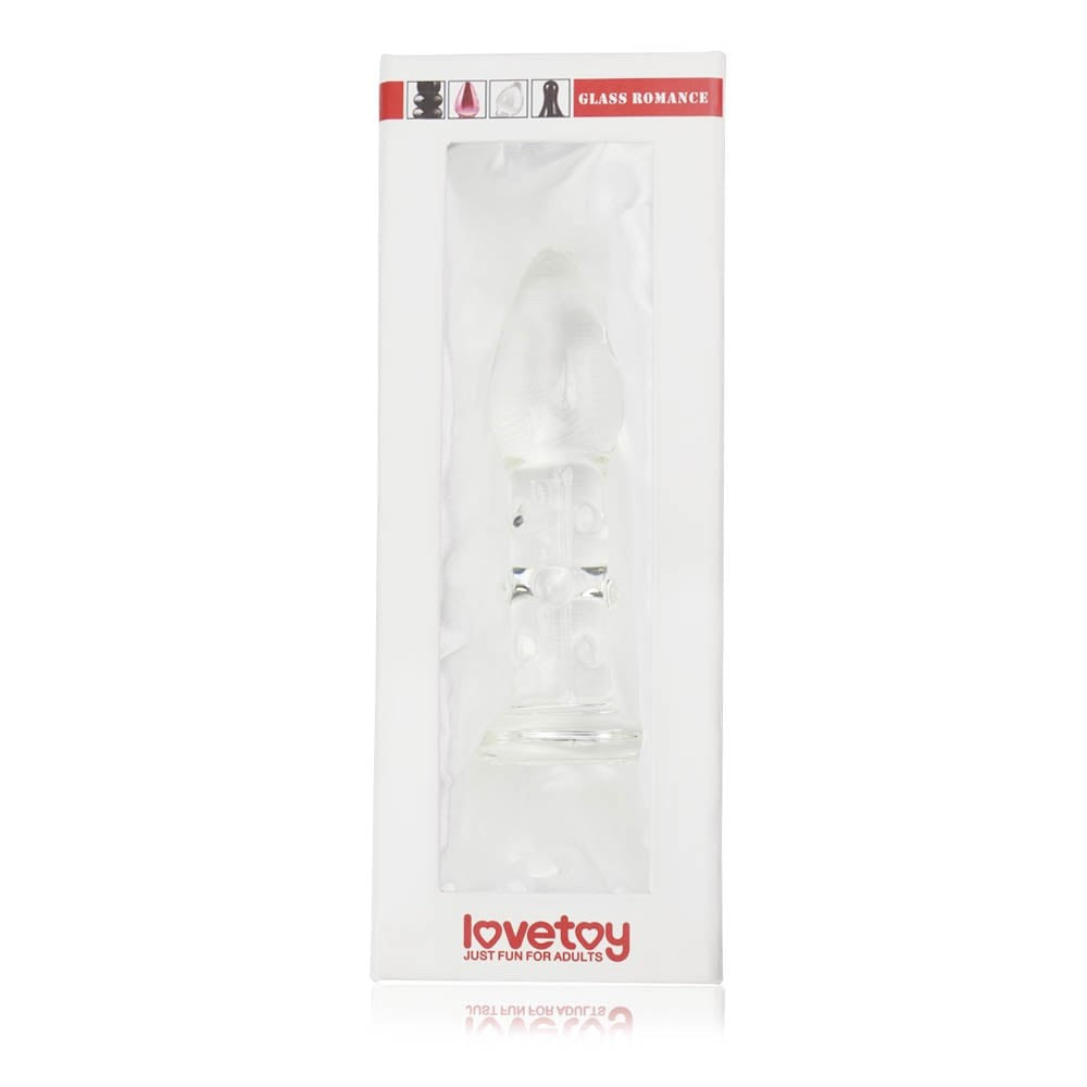 5.5" Clear Romance Glass