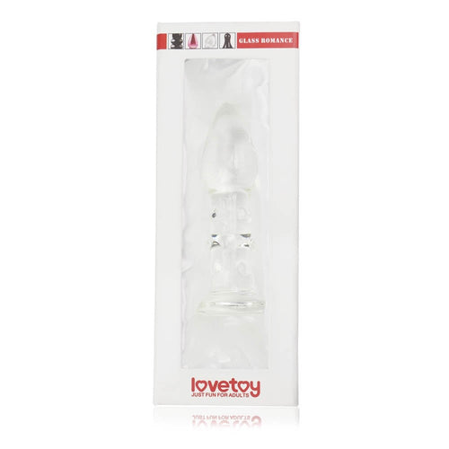 5.5" Clear Romance Glass