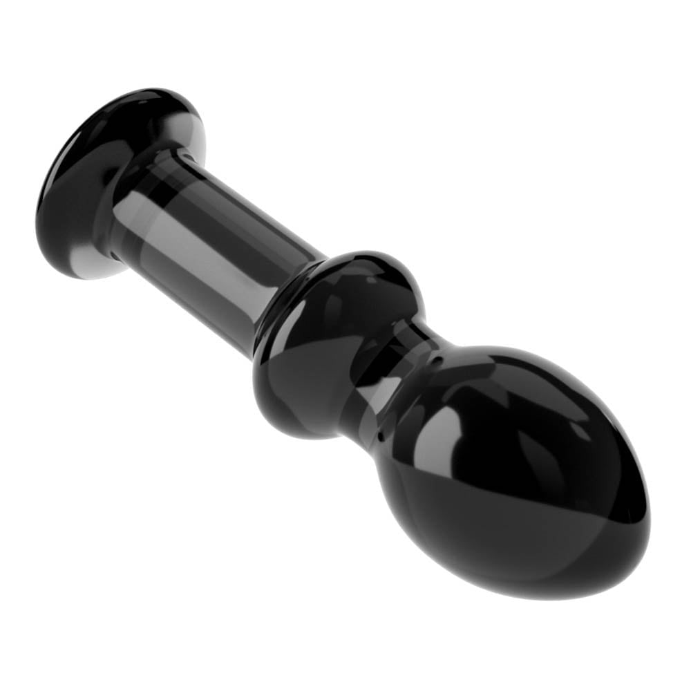 4.5" Black Romance Glass