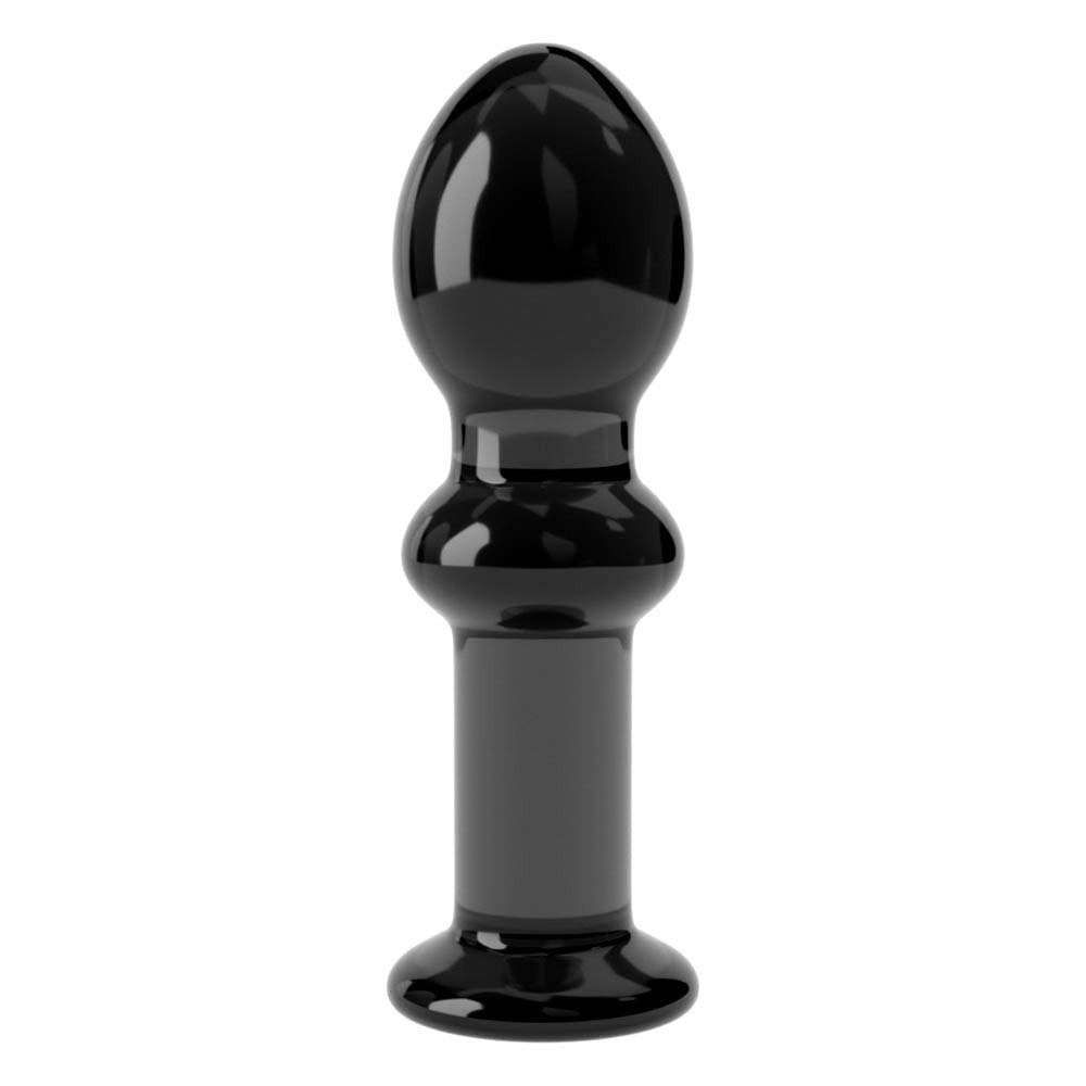 4.5" Black Romance Glass