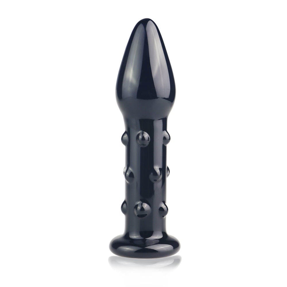 5.5" Black Romance Glass