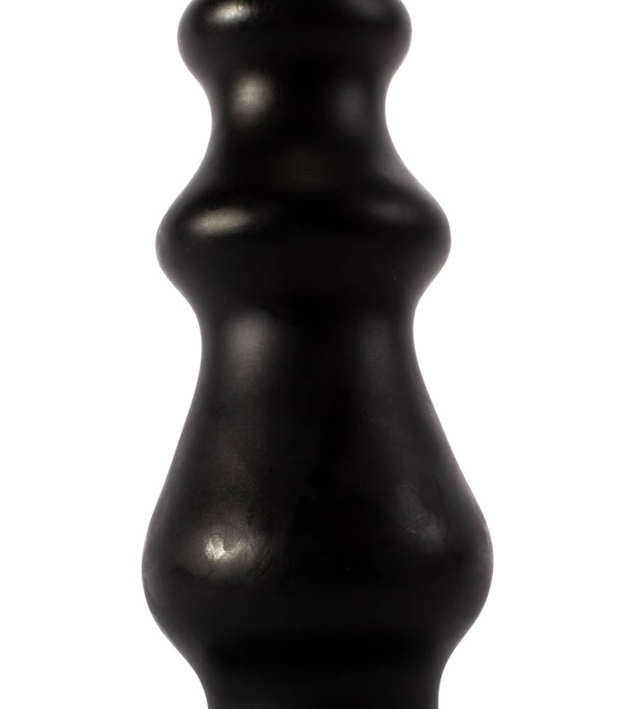 X-Men 10" Extra Thick Black Anal Plug VI