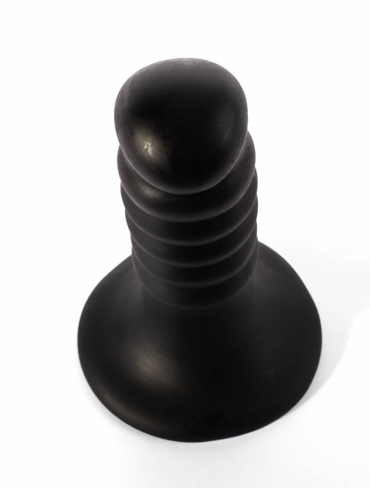 X-Men 10" Extra Thick Anal Plug Black IV