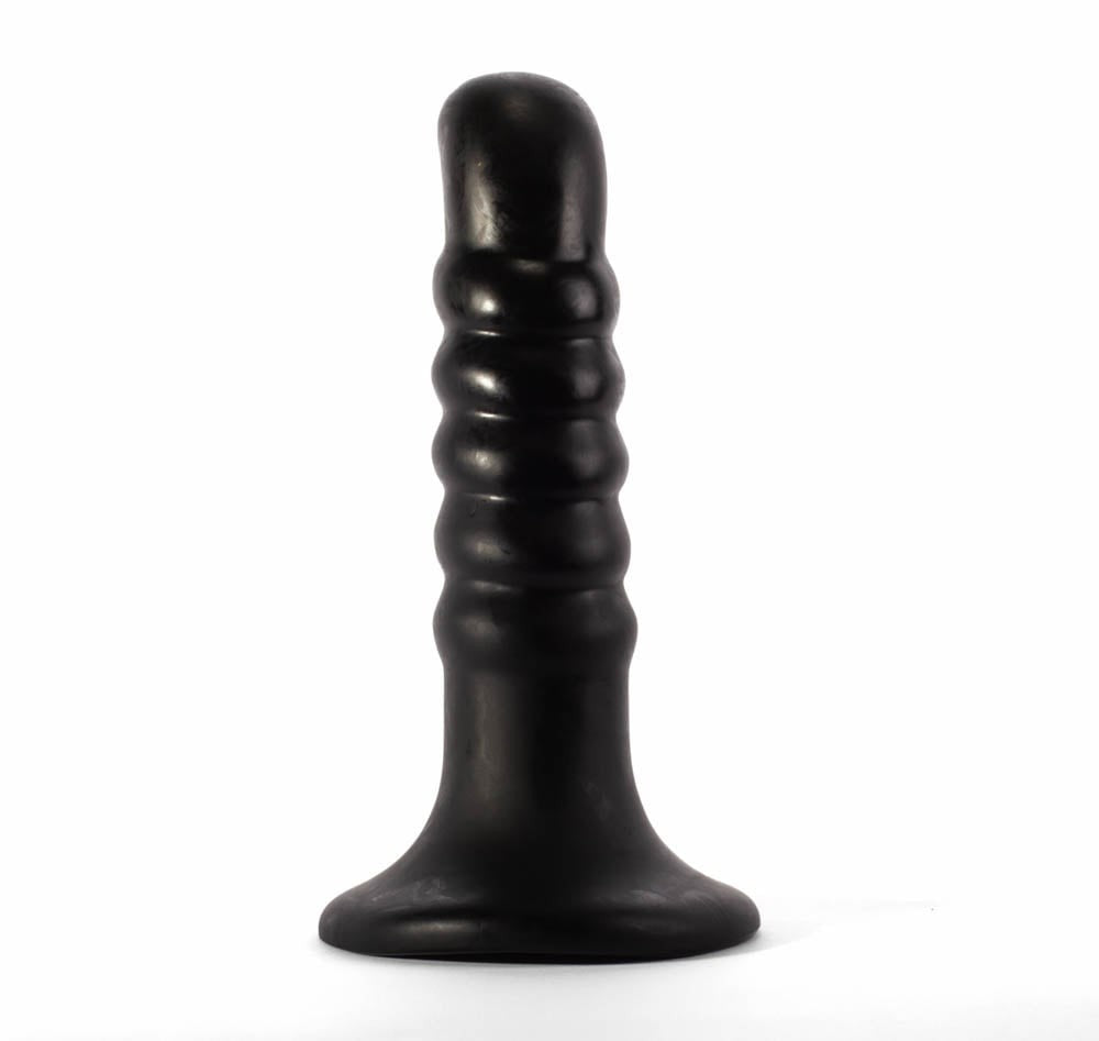X-Men 10" Extra Thick Anal Plug Black IV