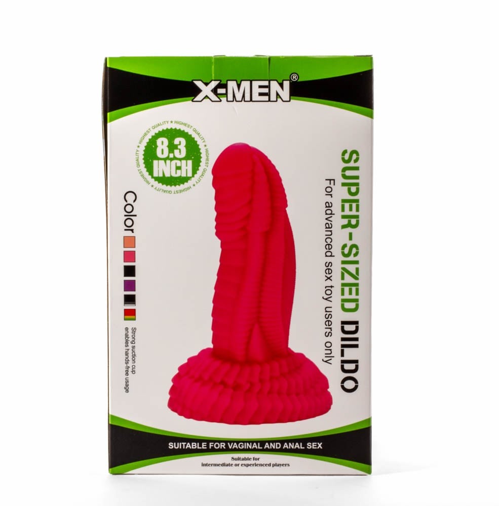X-Men 8.3" Super Large Black PVC Dildo