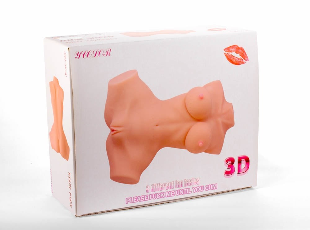 3D Double Hole Masturbator III
