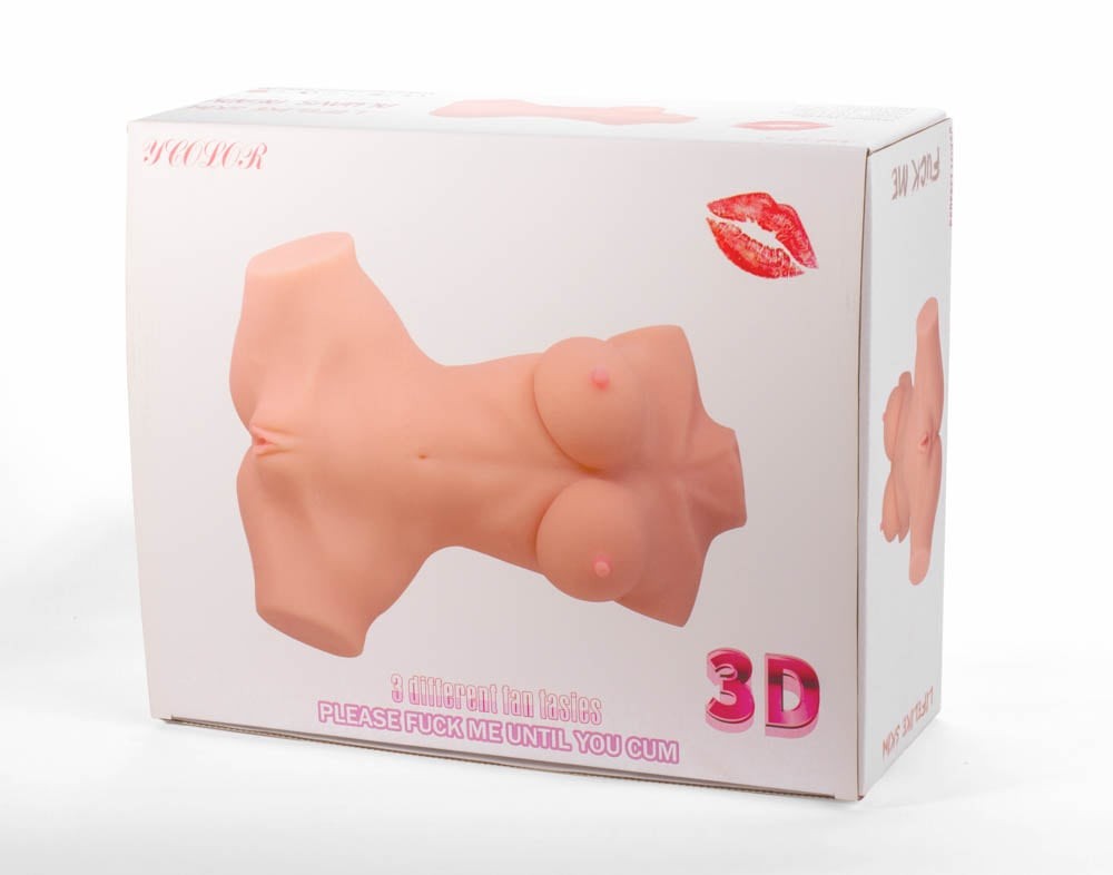 3D Double Hole Masturbator III