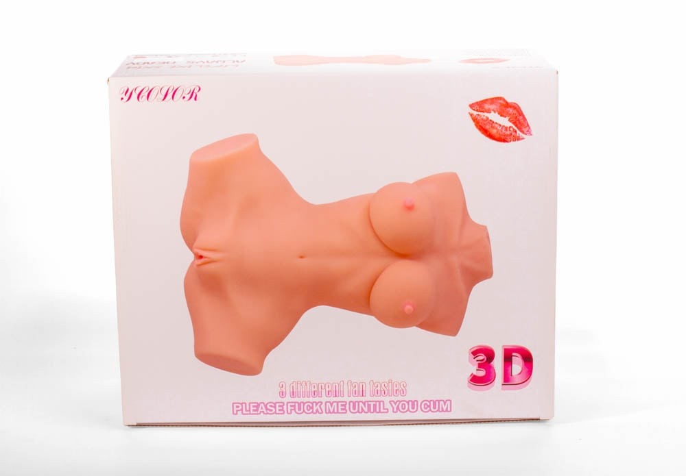 3D Double Hole Masturbator III