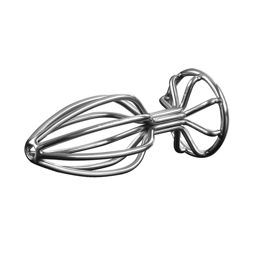 Stainless steel anal plug S