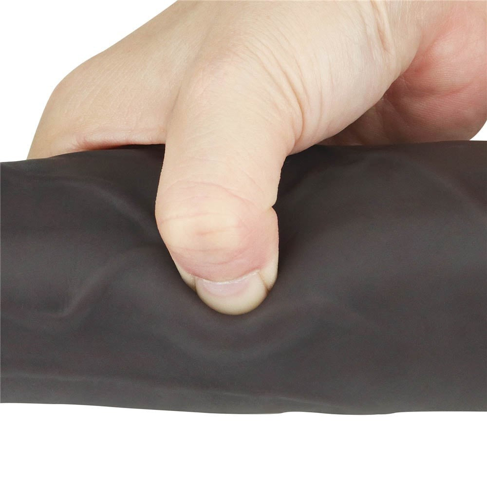 9'' double-layer brown silicone rotator