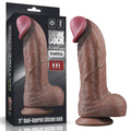 11'' XXL Double-Layer Silicone Dildo