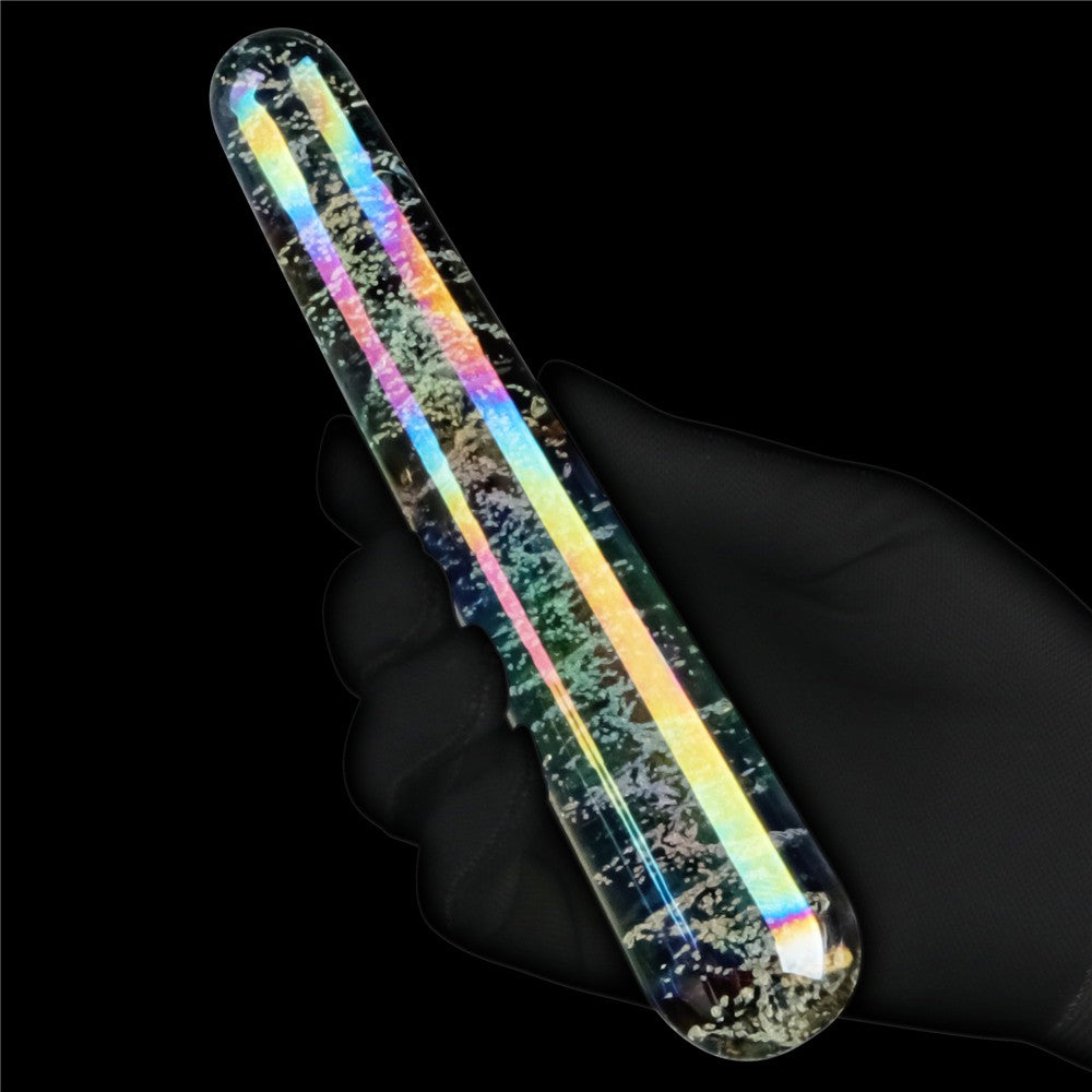 Twilight Gleam glow-in-the-dark glass dildo - Slim Fantasy_B0O50_3