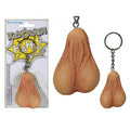 Metal Testicle Keychain