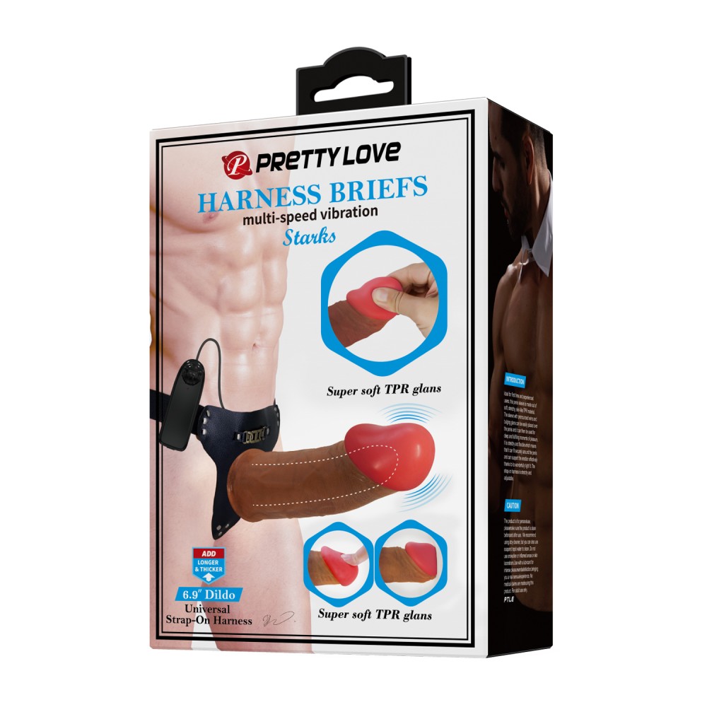 Pretty Love Stark Harness Slip Brown