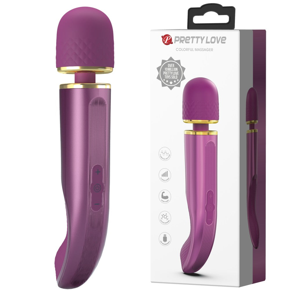 Pretty Love Colorful Violet Massager