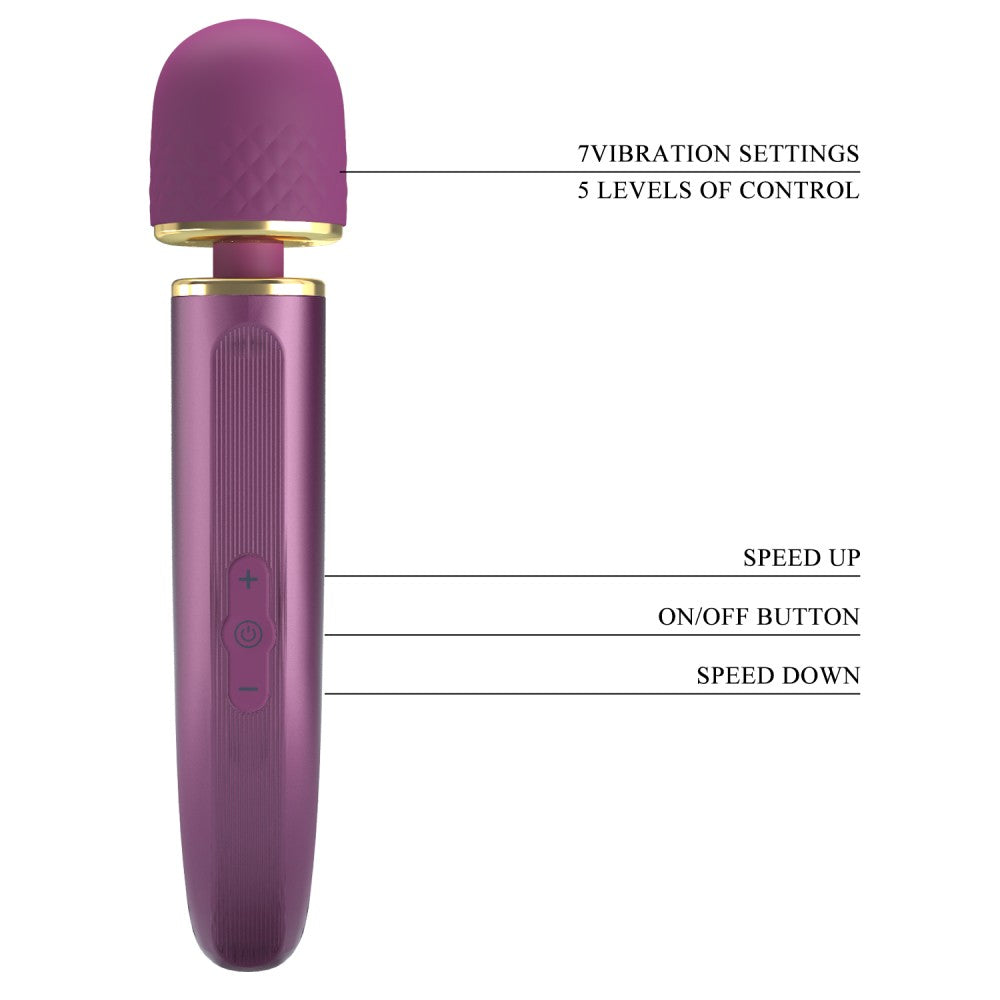 Pretty Love Colorful Violet Massager