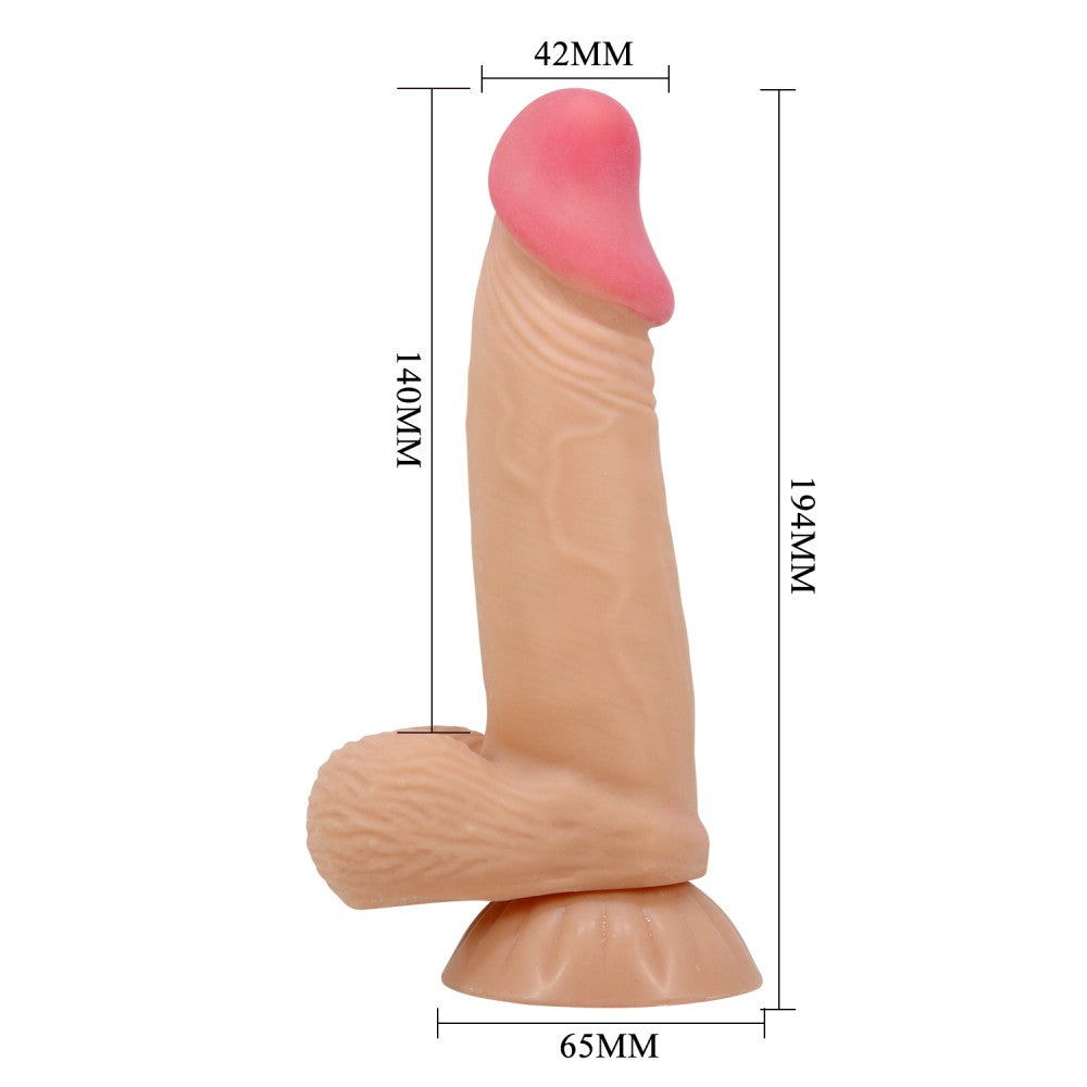 Pretty Love Duvall 7.6" Flesh-Colored Dildo