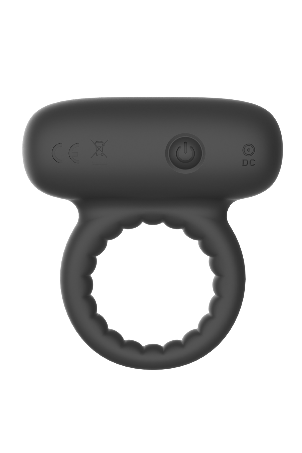 RAMROD STRONG BLACK VIBRATING COCK RING