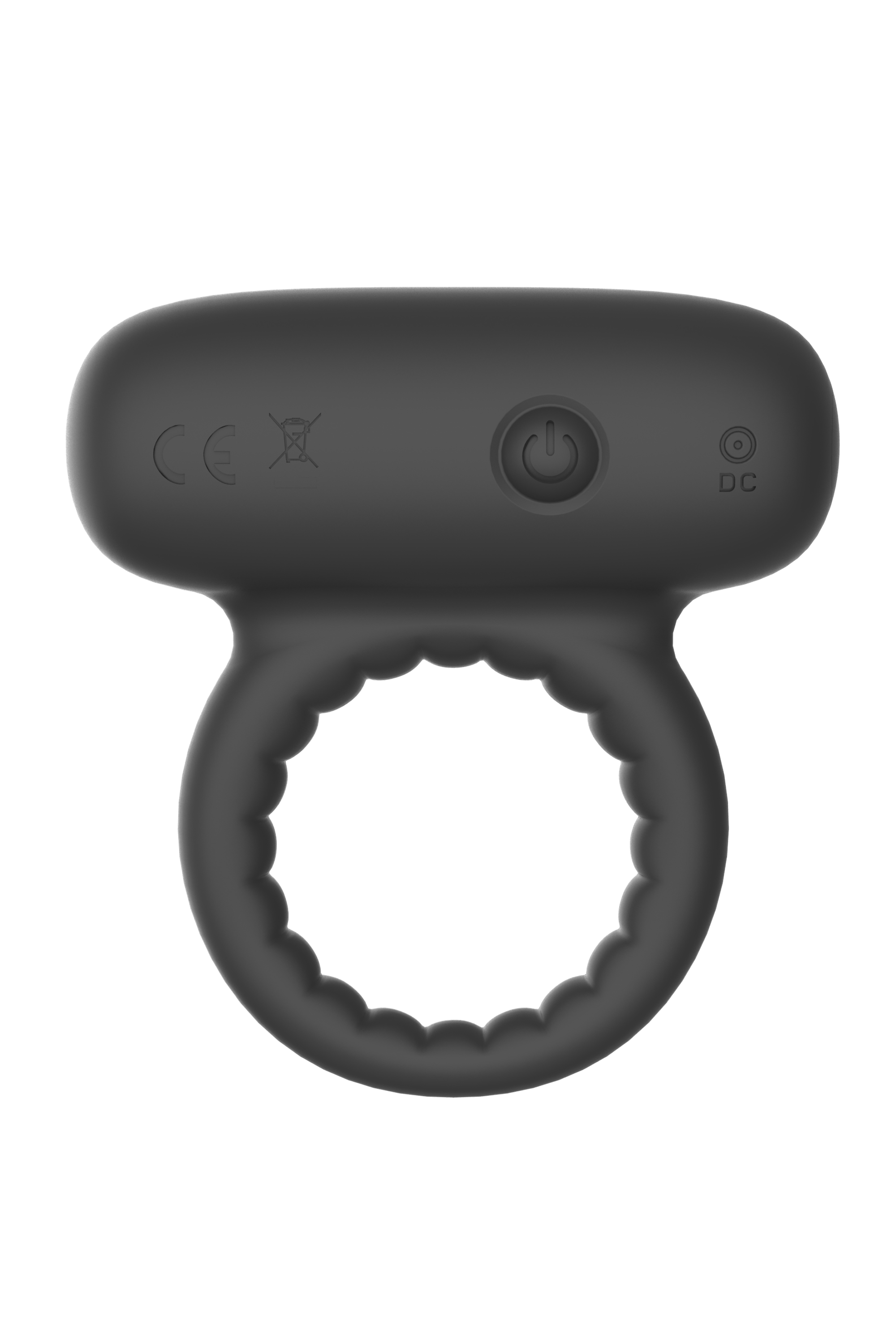 RAMROD STRONG BLACK VIBRATING COCK RING