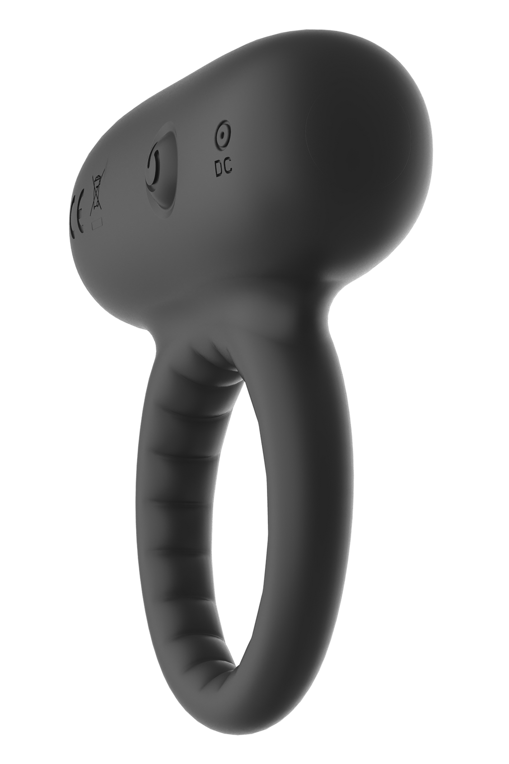 RAMROD STRONG BLACK VIBRATING COCK RING