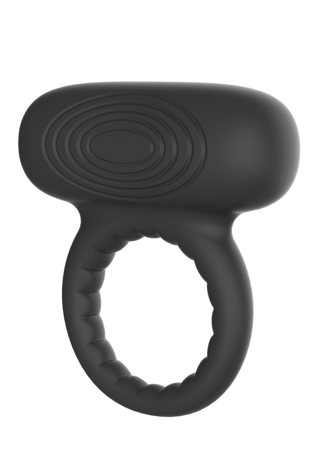 RAMROD STRONG BLACK VIBRATING COCK RING