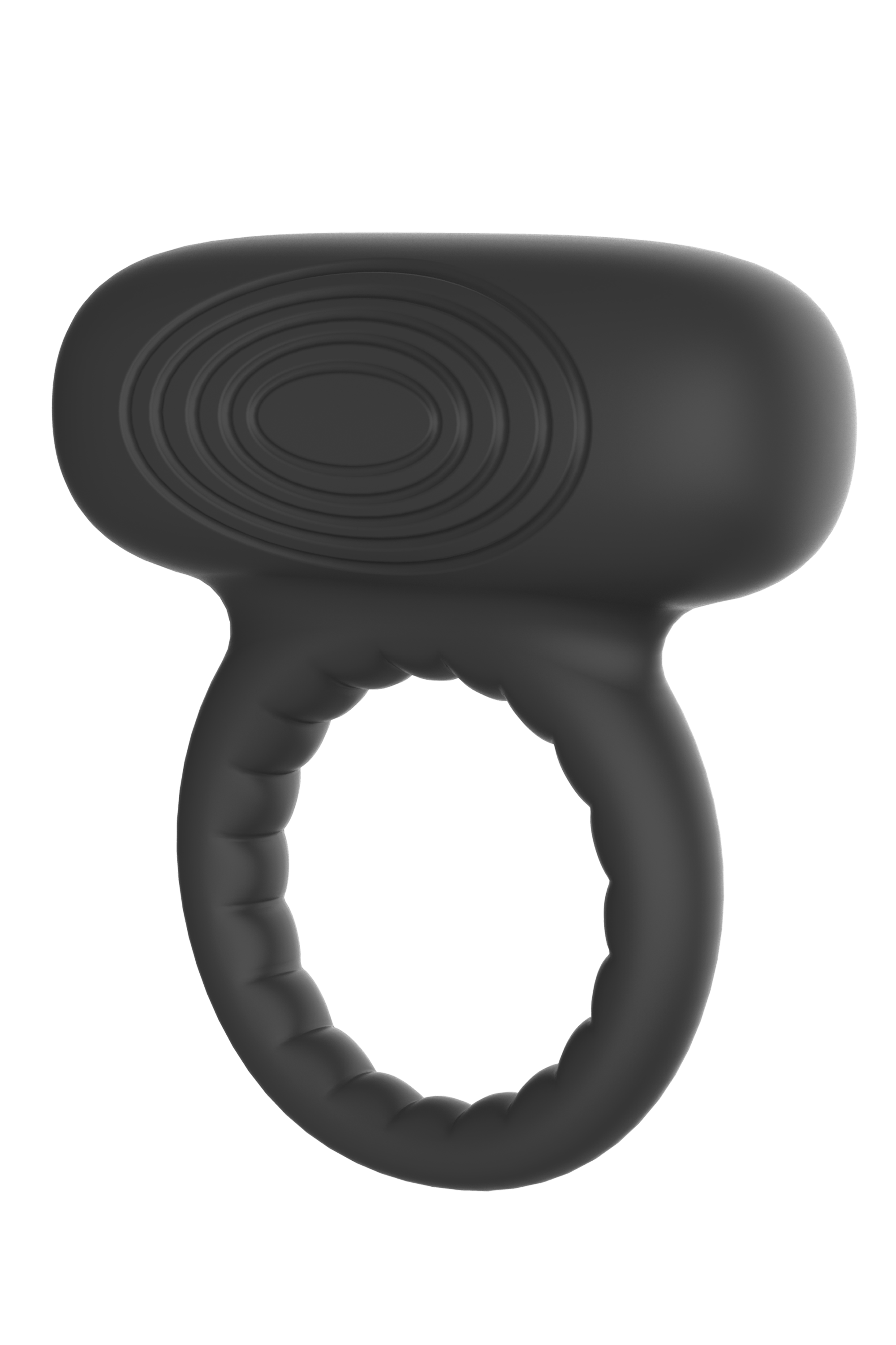 RAMROD STRONG BLACK VIBRATING COCK RING