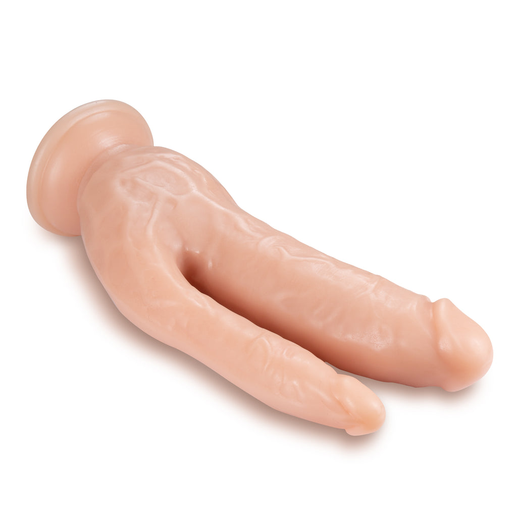 DR. SKIN 8 INCH DP COCK FLESH
