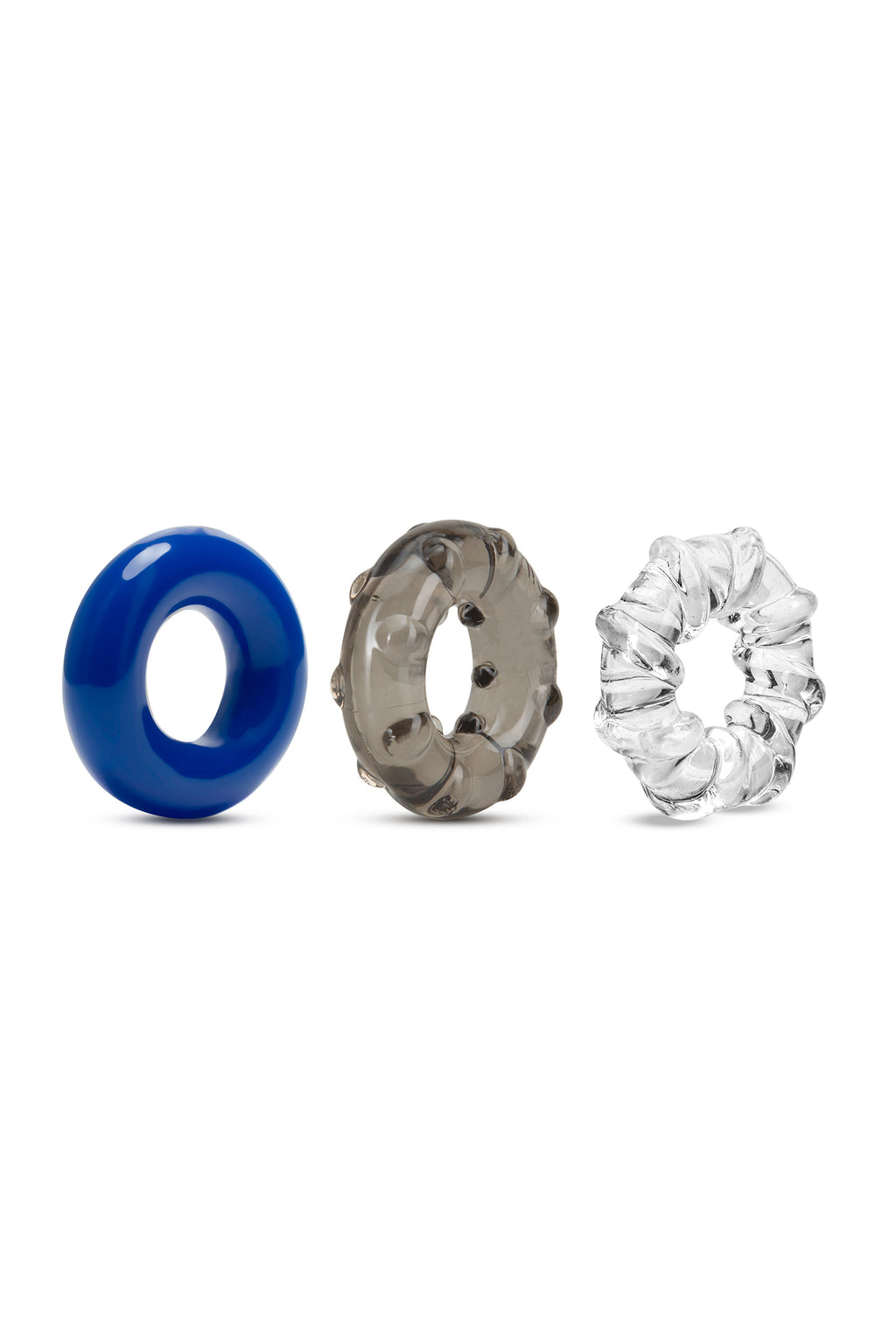 STAY HARD TRIPLE STRETCH COCK RINGS 3PC