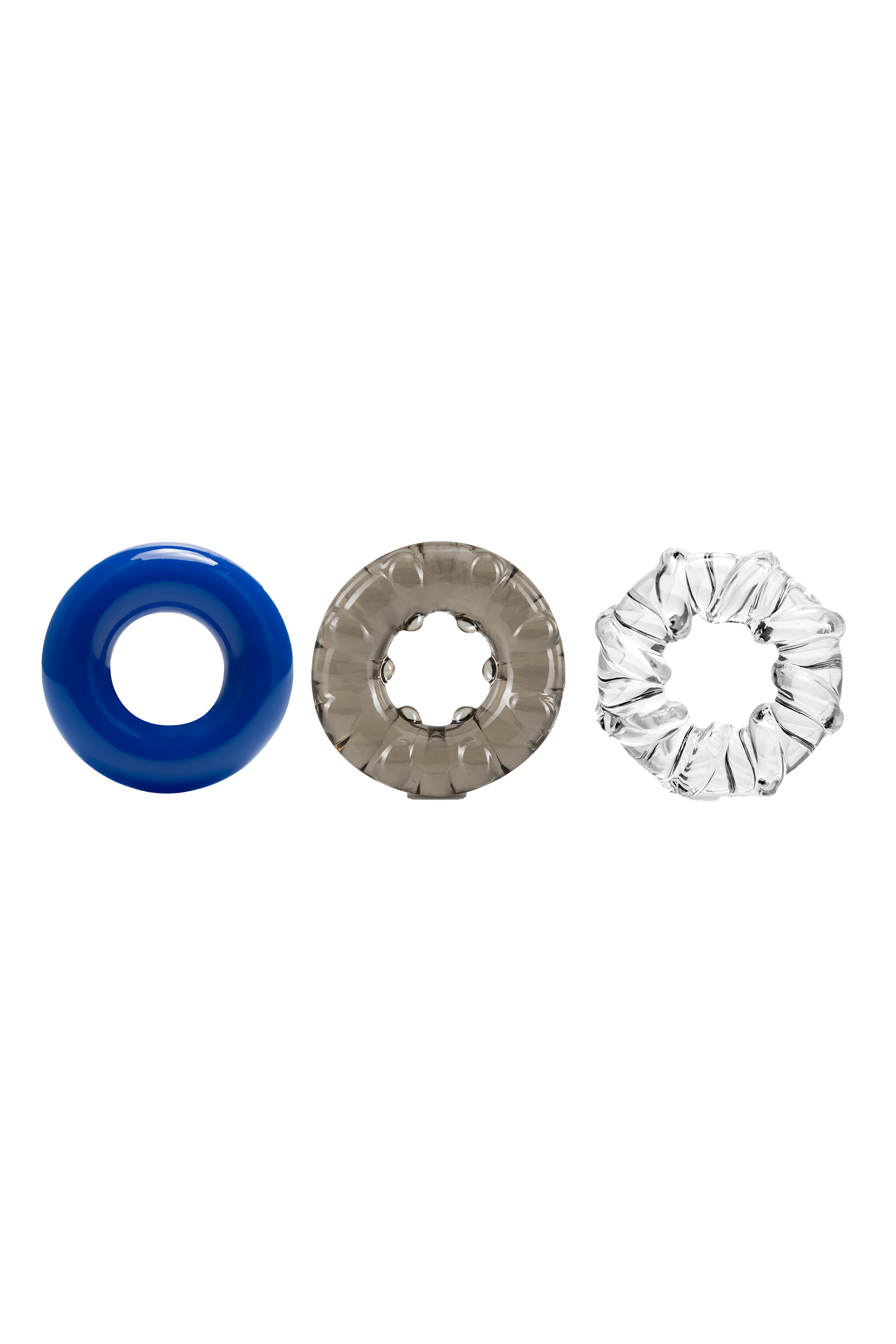 STAY HARD TRIPLE STRETCH COCK RINGS 3PC