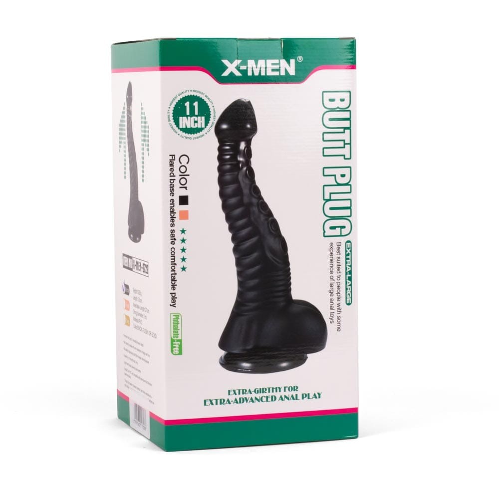 X-MEN Anal Plug 11" Black II