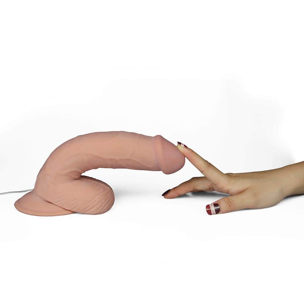 8.8" The Ultra Soft Dude - Vibrating flesh