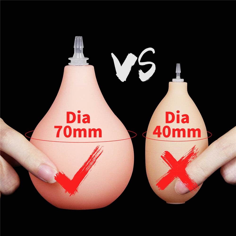 Extreme 10'' flesh-colored dildo